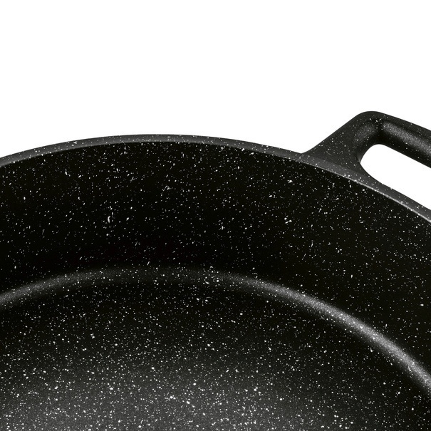 Patelnia aluminiowa na indukcję kr&oacute;tkie uchwyty Konighoffer Vitello 32 cm