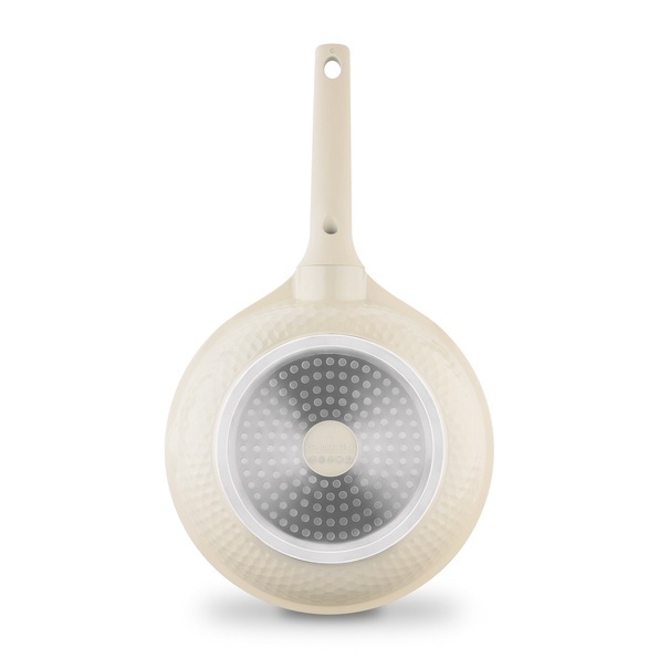 Patelnia na indukcję uniwersalna Starke Pro Texture Creamy 20 cm