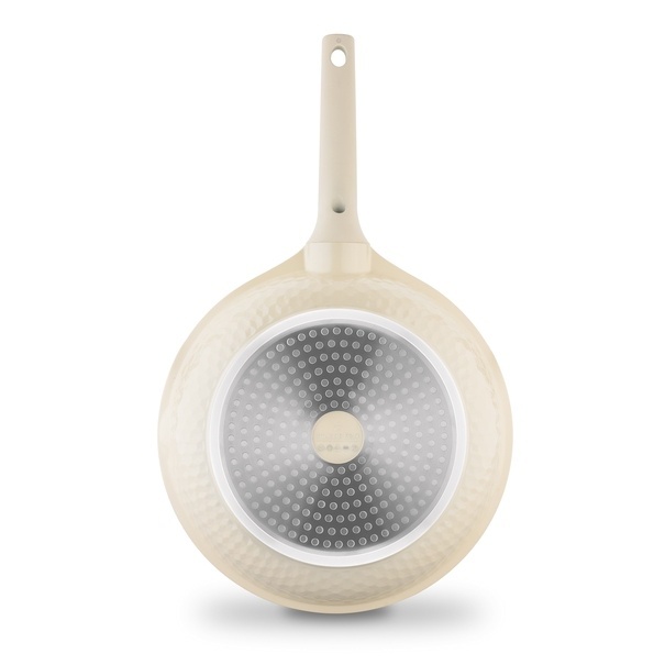 Patelnia na indukcję uniwersalna Starke Pro Texture Creamy 28 cm