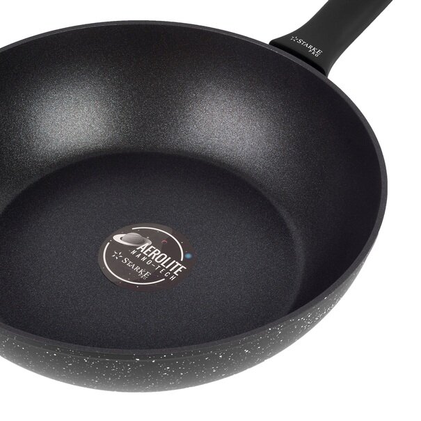 Patelnia WOK z pokrywką non-stick na indukcję Starke Pro Sirius 28 cm