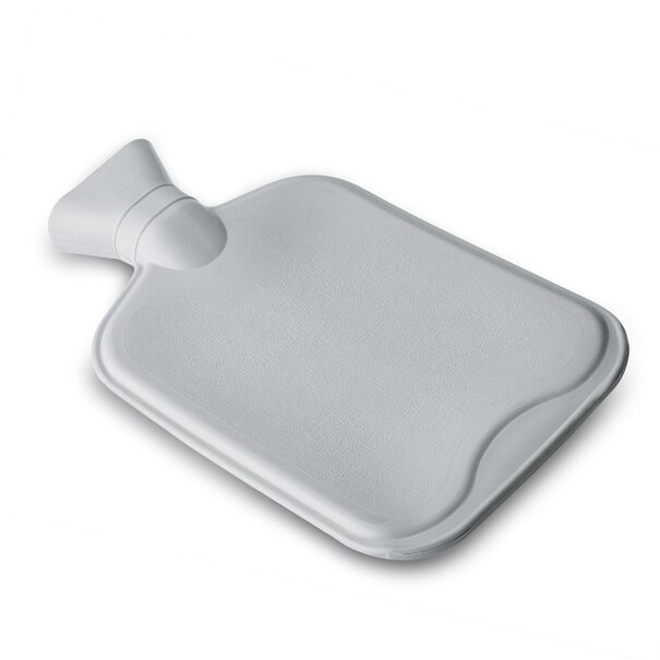 Termofor gumowy i pokrowiec Tadar Złote Serduszka 1,5 l 33 x 20 cm