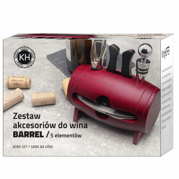 Zestaw do wina KonigHOFFER Barrel 5 element&oacute;w