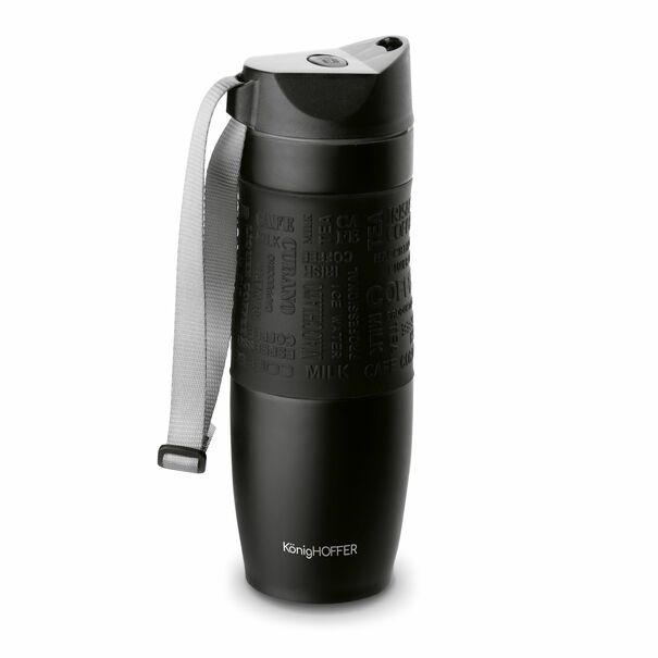 Kubek termiczny Konighoffer Frizo 480 ml czarny