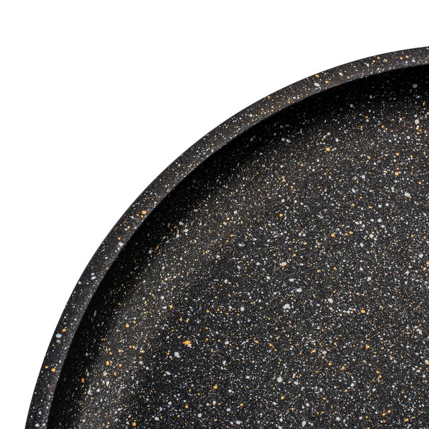 Patelnia do naleśnik&oacute;w marmurowa na indukcję Starke Pro Svart Marble 28 cm