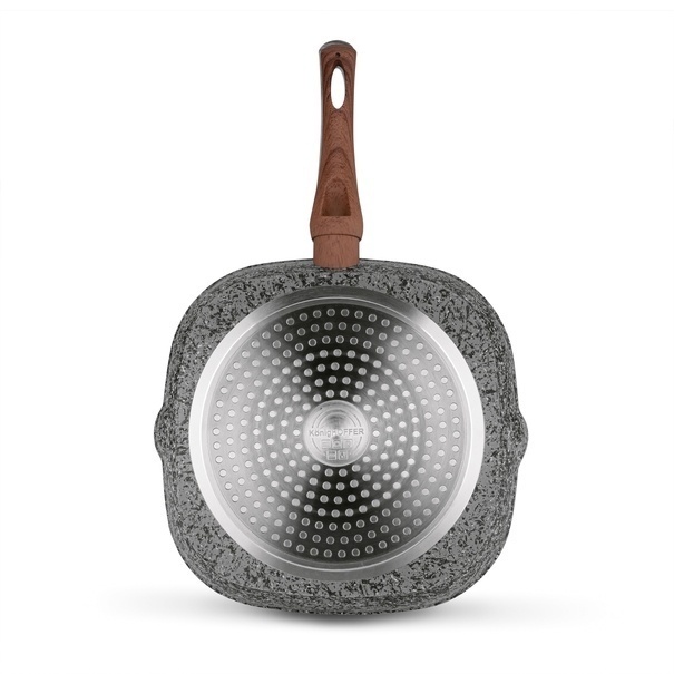 Patelnia grillowa granitowa Konighoffer Venga 28 cm