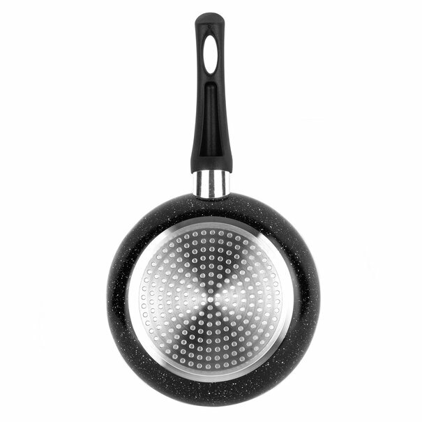 Patelnia marmurkowa non-stick Tadar Marmara Black 20 cm indukcja