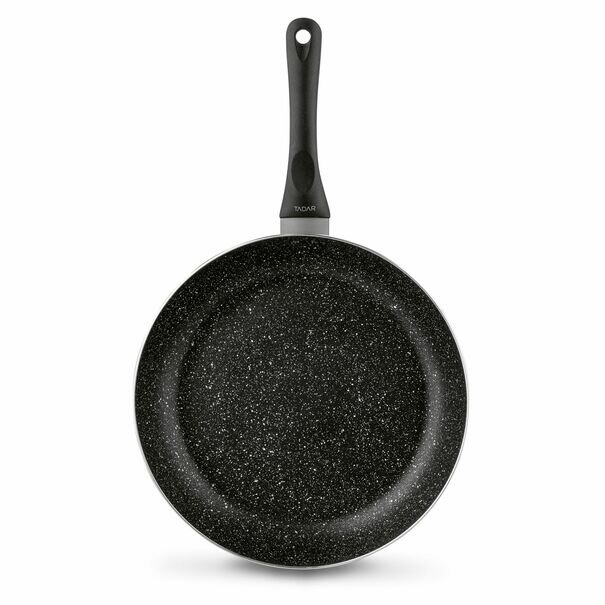 Patelnia na indukcję nieprzywierająca Tadar Amarantina Grey Marble 28 cm