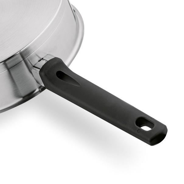 Patelnia nierdzewna non-stick z pokrywką Starke Pro Rigor 24 cm
