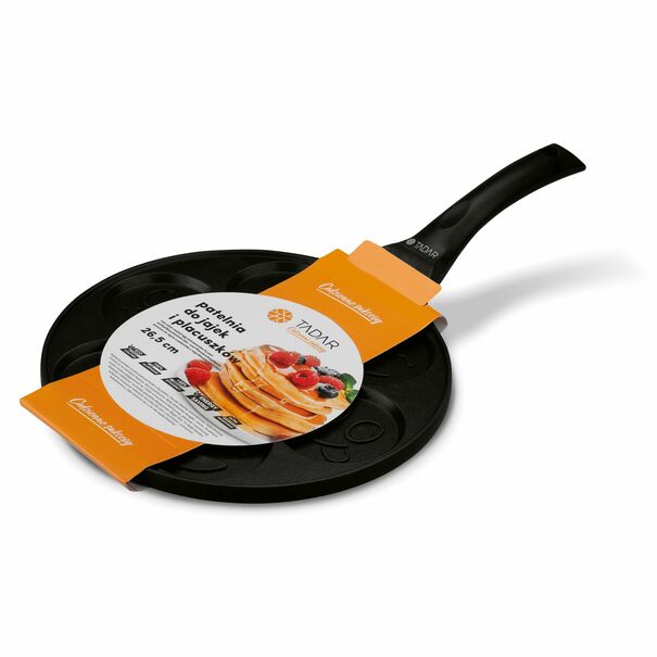 Patelnia non-stick do pancakes i plack&oacute;w Tadar 26,5 cm bez indukcji