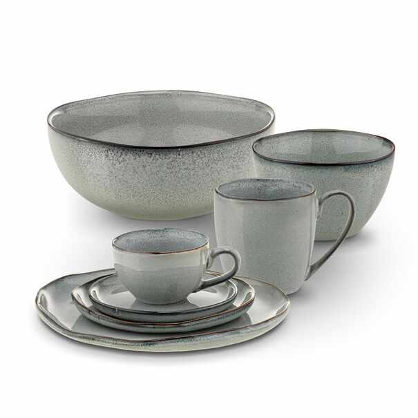 Salaterka ceramiczna Konighoffer Mavi Grey 13,5 cm