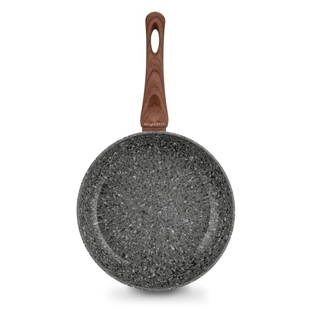Zestaw trzech patelni granitowych Konighoffer Geos 20 cm 24 cm 28 cm