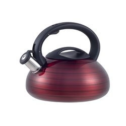 Czajnik ze stali nierdzewnej Tadar Pearl Red 3 l czerwony