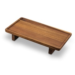 Deska do serwowania akacjowa na n&oacute;żkach Starke Pro 38 x 20,5 x 6,5 cm