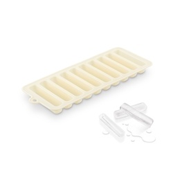 Foremka do lodu silikonowa Tadar Silico Sticks kremowa