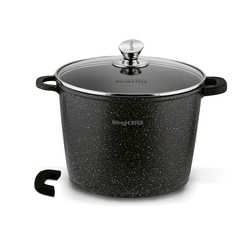 Garnek na indukcję wysoki Konighoffer Pollo 6 l i 2 nakładki
