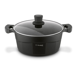 Garnek na indukcję z pokrywką Starke Pro Octagon 6,4 l