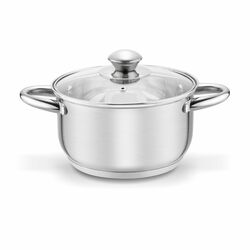 Garnek ze stali nierdzewnej Tadar Cori 18 cm z pokrywką