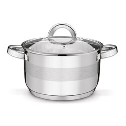 Garnek ze stali nierdzewnej Tadar Roger 20 cm indukcja