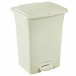 Kosz na śmieci z pedałem Branq Cotton 10 l biały
