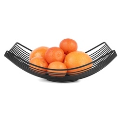 Koszyk na owoce Tadar Della 31 x 23 x 10 cm czarny
