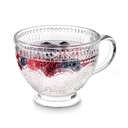 Kubek szklany filiżanka Tadar Laura 400 ml