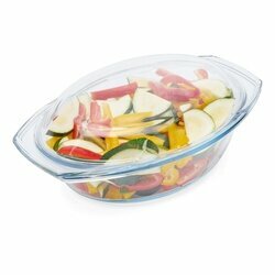 Naczynie żaroodporne owalne z pokrywą Termisil 2,9 l