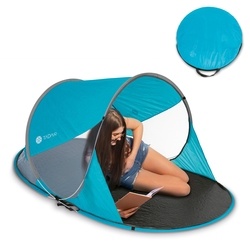 Namiot plażowy samorozkładający pop-up Tadar Seasound 190 x 120 x 90 cm niebieski