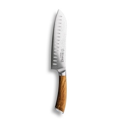 N&oacute;ż Santoku z twardej stali Starke Pro Keiko Yoko 17,5 cm