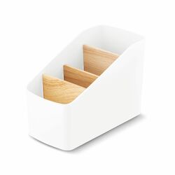 Organizer na biurko i na przyprawy Tadar Iver 18 x 9 x 12,7 cm biały