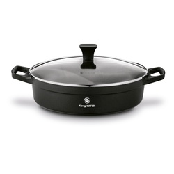 Patelnia aluminiowa na indukcję kr&oacute;tkie uchwyty Konighoffer Vitello 32 cm