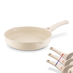 Patelnia indukcyjna Konighoffer Creamy Marble 28 cm
