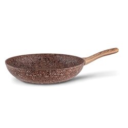 Patelnia na indukcję granitowa Konighoffer Brown Rock 28 cm