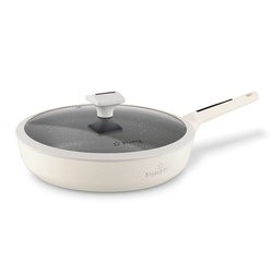 Patelnia na indukcję non-stick z pokrywką Starke Pro Brule 28 cm