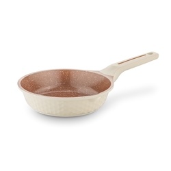 Patelnia na indukcję uniwersalna Starke Pro Texture Creamy 20 cm