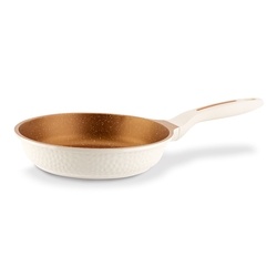Patelnia na indukcję uniwersalna Starke Pro Texture Creamy 24 cm