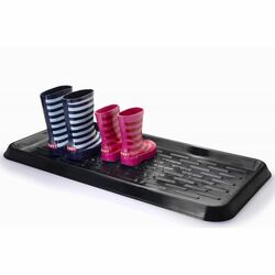Podstawka ociekacz na buty Branq 78,5 x 38 x 3,5 cm czarny