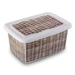 Pojemnik do przechowywania Great Plastic Urban Wiklina 39 x 28,5 x 18,5 cm biały