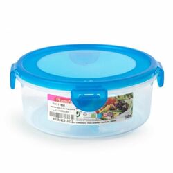Pojemnik do przechowywania żywności okrągły Plastic Forte 700 ml mix kolor&oacute;w
