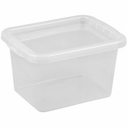 Pojemnik plastikowy do przechowywania Plast Team 32,8 x 25 x 19 cm przezroczysty