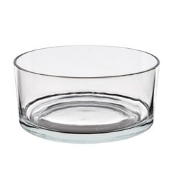 Salaterki szklane okrągłe Edwanex 17 cm 20 cm komplet 2 szt.