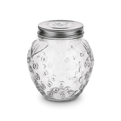 Słoik szklany z metalową zakrętką Tadar Truskawka 1000 ml
