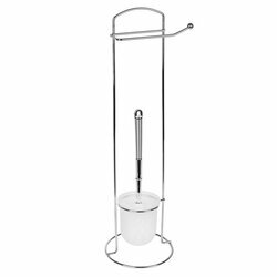 Stojak na papier toaletowy + szczotka do WC Tadar 59 x 16,5 cm