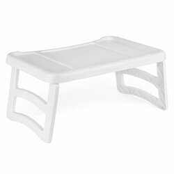 Stolik składany Plastic Forte 51 x 33 x 21,5 cm biały