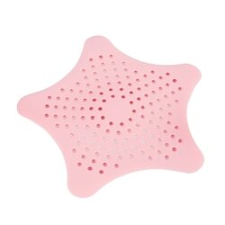 Sitko do zlewu Tadar Silico Gwiazda 15 cm różowe