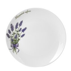 Talerz deserowy porcelanowy Lubiana Boss Lawenda 16,5 cm