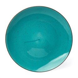 Talerz obiadowy porcelanowy Lubiana Boss 27 cm morski