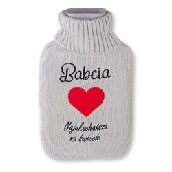 Termofor gumowy i pokrowiec Tadar Babcia 1,5 l 33 x 18,5 cm