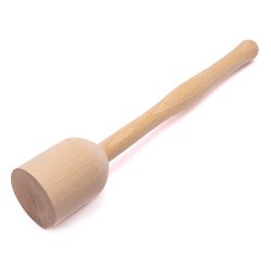 Tłuczek do ziemniak&oacute;w drewniany Bochenek 29 cm