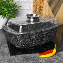 Brytfanna ceramiczna prostokątna Konighoffer Kingstone 5,6 l na indukcję
