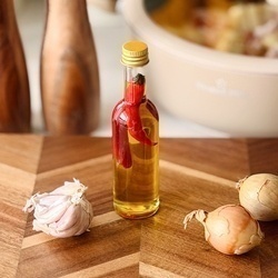 Butelka szklana Tadar Anis 50 ml złota zakrętka